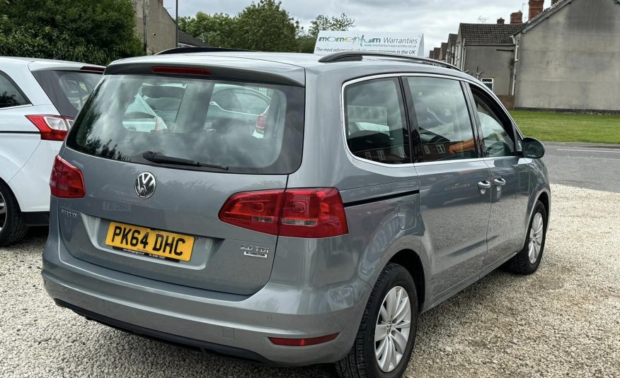 VW Sharan Bluemotion 2.0 TDI 2014 Manual 7 SEATER