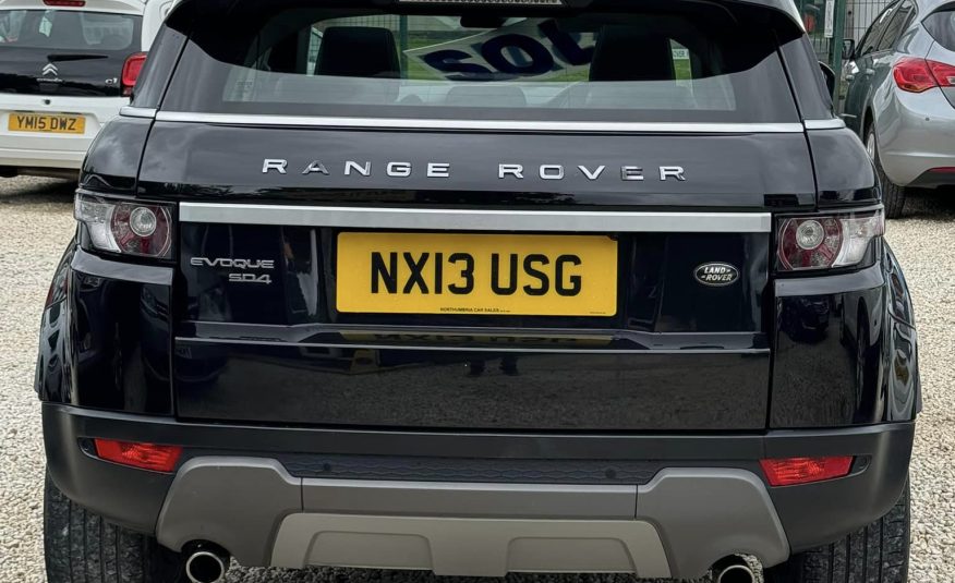 Range Rover Evoque Prestige SD4 AUTO 2013